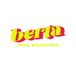 Logo Berta Boozy Brunch Klub