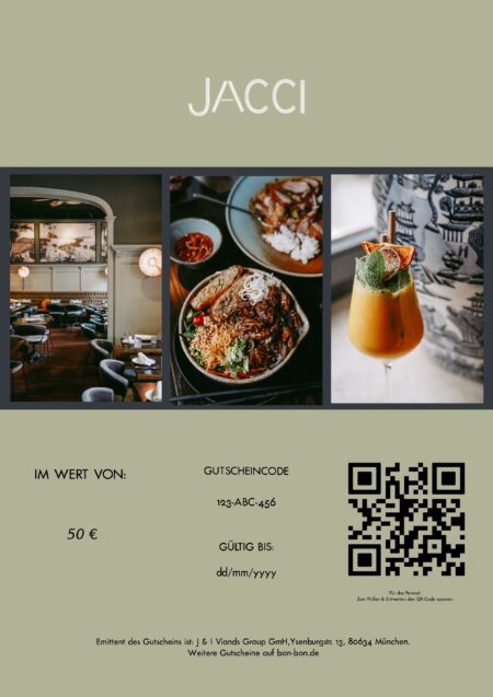 Restaurant-Gutschein für JACCI Asian Kitchen