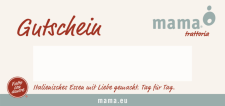 Restaurant-Gutschein für mama trattoria