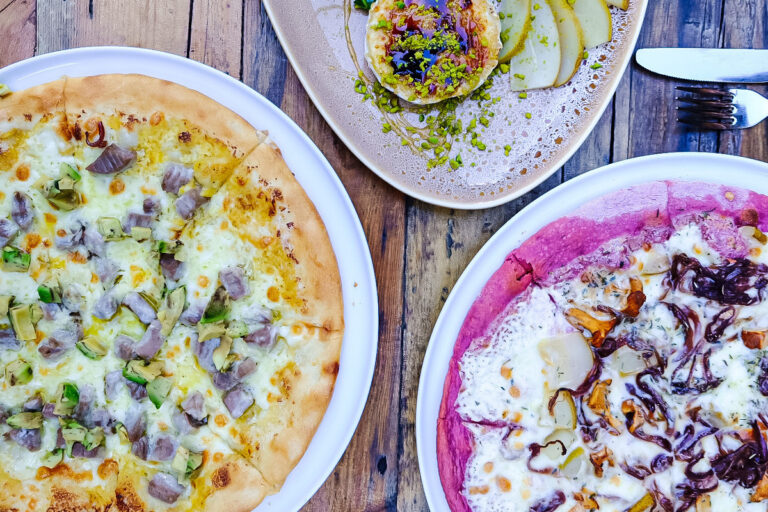 Restaurant Gutschein für Pizza rund & bunt