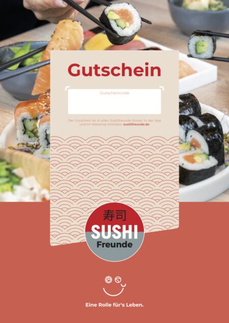 Restaurant-Gutschein für Sushifreunde