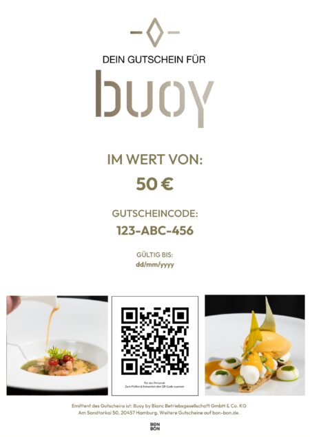 Restaurant-Gutschein für Buoy