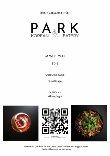 Restaurant-Gutschein für Park Korean Eatery