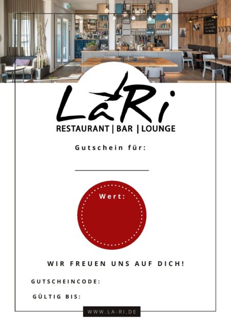 Restaurant-Gutschein für LaRi