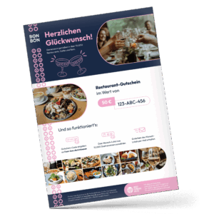 Restaurant Geschenk Gutschein