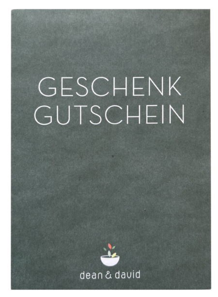 Restaurant-Gutschein für dean & david Bielefeld