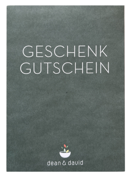 Restaurant-Gutschein für dean & david Paderborn