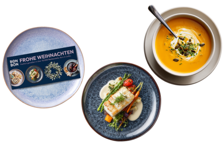 Mitarbeitergeschenk / Weihnachten NEU – 2025 Überarbeitung BON BON Restaurant Gutscheine
