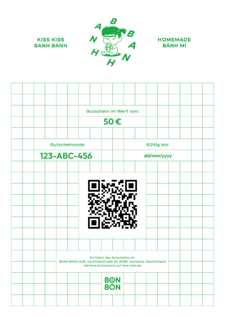Restaurant-Gutschein für Banh Banh