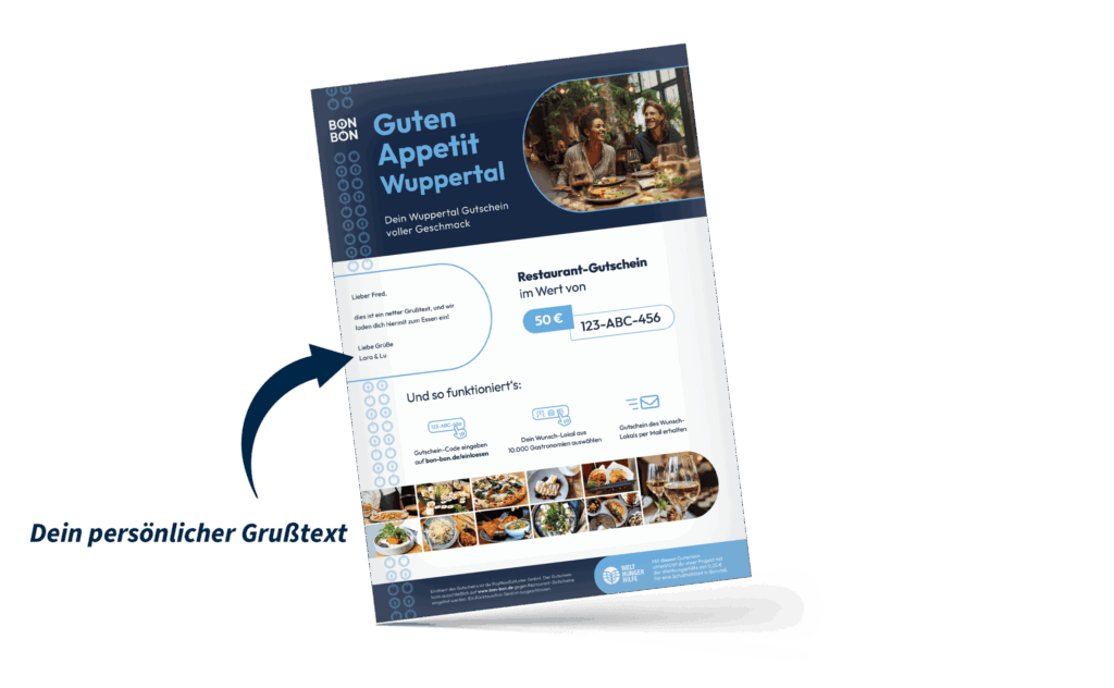 Restaurant Gutschein Wuppertal